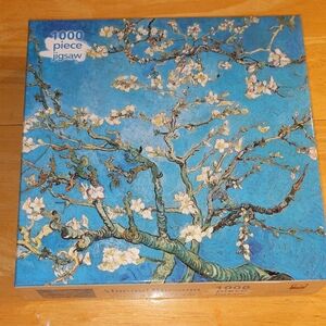 Vincent Van Gogh Jigsaw Puzzle Almond Blossom 1000 Pc Art Puzzle Tree Flower NEW